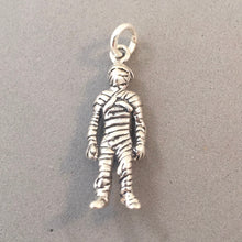 Load image into Gallery viewer, MUMMY .925 Sterling Silver 3-D Charm Pendant Halloween Walking Dead hl03