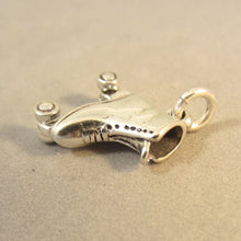 Load image into Gallery viewer, ROLLER SKATE .925 Sterling Silver 3-D Charm Pendant Derby Rink New sp16