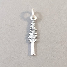 Load image into Gallery viewer, FIR TREE .925 Sterling Silver Charm Pendant Double Sided Evergreen Arboretum Forest Park ga20