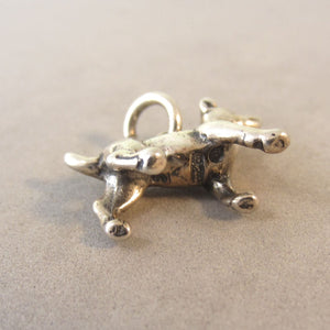 Sale! JACK RUSSELL TERRIER .925 Sterling Silver 3-D Charm Pendant Dog Breed Puppy Pet Rat Fox dg15