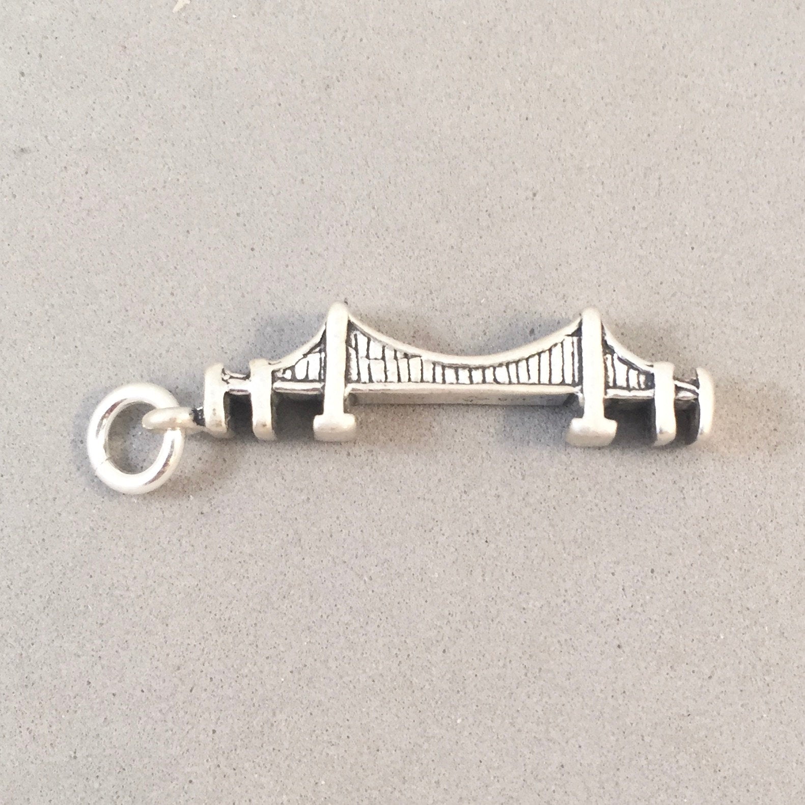 Women's Sterling Silver Mackinac Bridge Ring