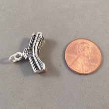 Load image into Gallery viewer, RIALTO BRIDGE .925 Sterling Silver 3-D Charm Pendant Italy Europe Venice Canal Souvenir ti26