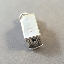 Load image into Gallery viewer, TRUCK CAMPER .925 Sterling Silver 3-D Charm Pendant Pickup Trailer Motorhome RV vh04