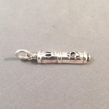 Load image into Gallery viewer, MEZUZAH 3-D Sterling Silver Charm Pendant Faith Religion Jewish Prayer Holder Holiday Hanukkah New fa11