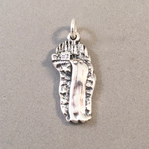 SNOQUALMIE FALLS .925 Sterling Silver Charm Pendant Waterfall Washington Seattle Lodge Souvenir nw16