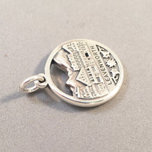 Load image into Gallery viewer, LEAVENWORTH .925 Sterling Silver Charm Pendant Washington Travel Souvenir nw18