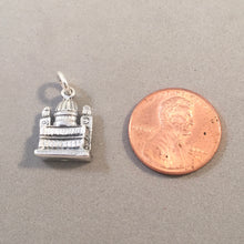 Load image into Gallery viewer, SAINT PAULS CATHEDRAL .925 Sterling Silver 3-D Charm Pendant UK London Souvenir tb11