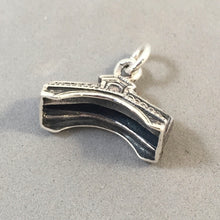 Load image into Gallery viewer, RIALTO BRIDGE .925 Sterling Silver 3-D Charm Pendant Italy Europe Venice Canal Souvenir ti26