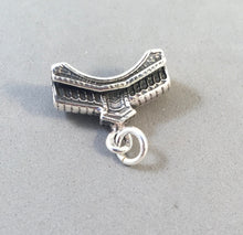 Load image into Gallery viewer, RIALTO BRIDGE .925 Sterling Silver 3-D Charm Pendant Italy Europe Venice Canal Souvenir ti26