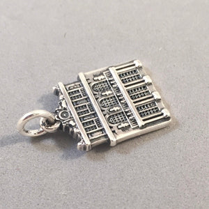 Chateau VERSAILLES .925 Sterling Silver Charm Pendant Palace Paris France Travel Souvenir tf08