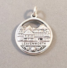 Load image into Gallery viewer, LEAVENWORTH .925 Sterling Silver Charm Pendant Washington Travel Souvenir nw18