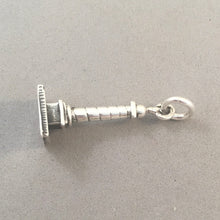 Load image into Gallery viewer, PLACE VENDOME .925 Sterling Silver 3-D Charm Pendant Paris France Landmark Column Travel Souvenir tf20