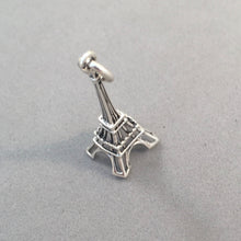 Load image into Gallery viewer, EIFFEL TOWER Thin 925 Sterling Silver 3-D Charm Pendant Paris France Souvenir tf01