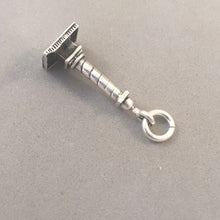 Load image into Gallery viewer, PLACE VENDOME .925 Sterling Silver 3-D Charm Pendant Paris France Landmark Column Travel Souvenir tf20