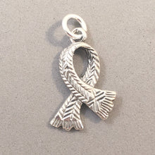 Load image into Gallery viewer, WINTER SCARF .925 Sterling Silver Charm Pendant Knitted Warm Fashion Ski Snow Wardrobe du25