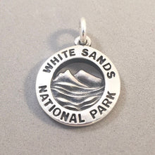 Load image into Gallery viewer, WHITE SANDS National Park .925 Sterling Silver Charm Pendant New Mexico Dunes 925 np63