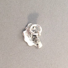 Load image into Gallery viewer, GRAND TETON 3-D .925 Sterling Silver Charm Small Pendant National Park Mountains Wyoming pm43