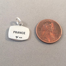 Load image into Gallery viewer, BORDEAUX .925 Sterling Silver Charm Pendant Place de la Bourse Wine Barrel Grapes France Souvenir tf33