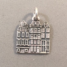 Load image into Gallery viewer, AMSTERDAM .925 Sterling Silver Charm Pendant Canal Houses Holland Netherlands Souvenir td01