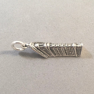 FLATIRON BUILDING .925 Sterling Silver Charm Pendant Landmark New York City Fuller Manhattan TY18