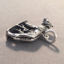 Load image into Gallery viewer, ROMULUS &amp; REMUS .925 Sterling Silver 3-D Charm Pendant Statue Europe Rome Italy  Souvenir ti35