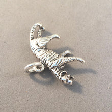 Load image into Gallery viewer, TIGER .925 Sterling Silver 3-D Charm Pendant Cat Safari Jungle Bengal Siberian Sumatran Africa an73