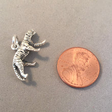 Load image into Gallery viewer, TIGER .925 Sterling Silver 3-D Charm Pendant Cat Safari Jungle Bengal Siberian Sumatran Africa an73