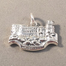 Load image into Gallery viewer, HEIDELBERG CASTLE .925 Sterling Silver 3-D Charm Pendant Europe Germany Travel Souvenir tg22