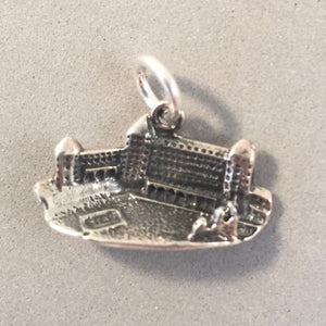 CHATEAU LAKE LOUISE .925 Sterling Silver Charm Pendant Banff National Park Canada Hotel Travel Places tc04