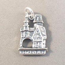 Load image into Gallery viewer, ROTHENBURG .925 Sterling Silver 3-D Charm Pendant Europe Germany Bavaria Medieval tg23