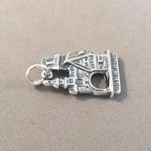 Load image into Gallery viewer, ROTHENBURG .925 Sterling Silver 3-D Charm Pendant Europe Germany Bavaria Medieval tg23