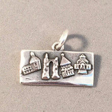 Load image into Gallery viewer, AMALFI COAST .925 Sterling Silver Charm Pendant Positano Borgodi Furore Ravello Italy Europe Landmark Travel Souvenir ti39