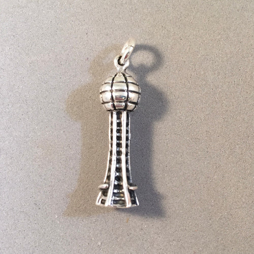 SUNSPHERE .925 Sterling Silver Charm Pendant Knoxville Tennessee Souvenir Travel Tourist tu33