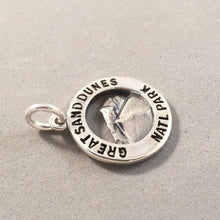 Load image into Gallery viewer, GREAT SAND DUNES National Park .925 Sterling Silver Charm Pendant Colorado Souvenir  np37