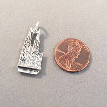 Load image into Gallery viewer, KOLN CATHEDRAL .925 Sterling Silver Charm Pendant Double Sided Europe Germany Cologne Church tg17