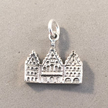 Load image into Gallery viewer, ROMER FRANKFURT .925 Sterling Silver Charm Pendant Europe Germany City Hall Souvenir tg08