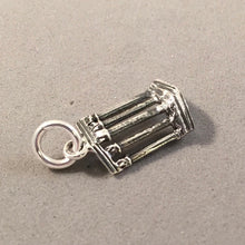 Load image into Gallery viewer, CORINTH RUINS .925 Sterling Silver 3-D Charm Pendant Columns Athens Greece Greek Roman Rome Athens tk06