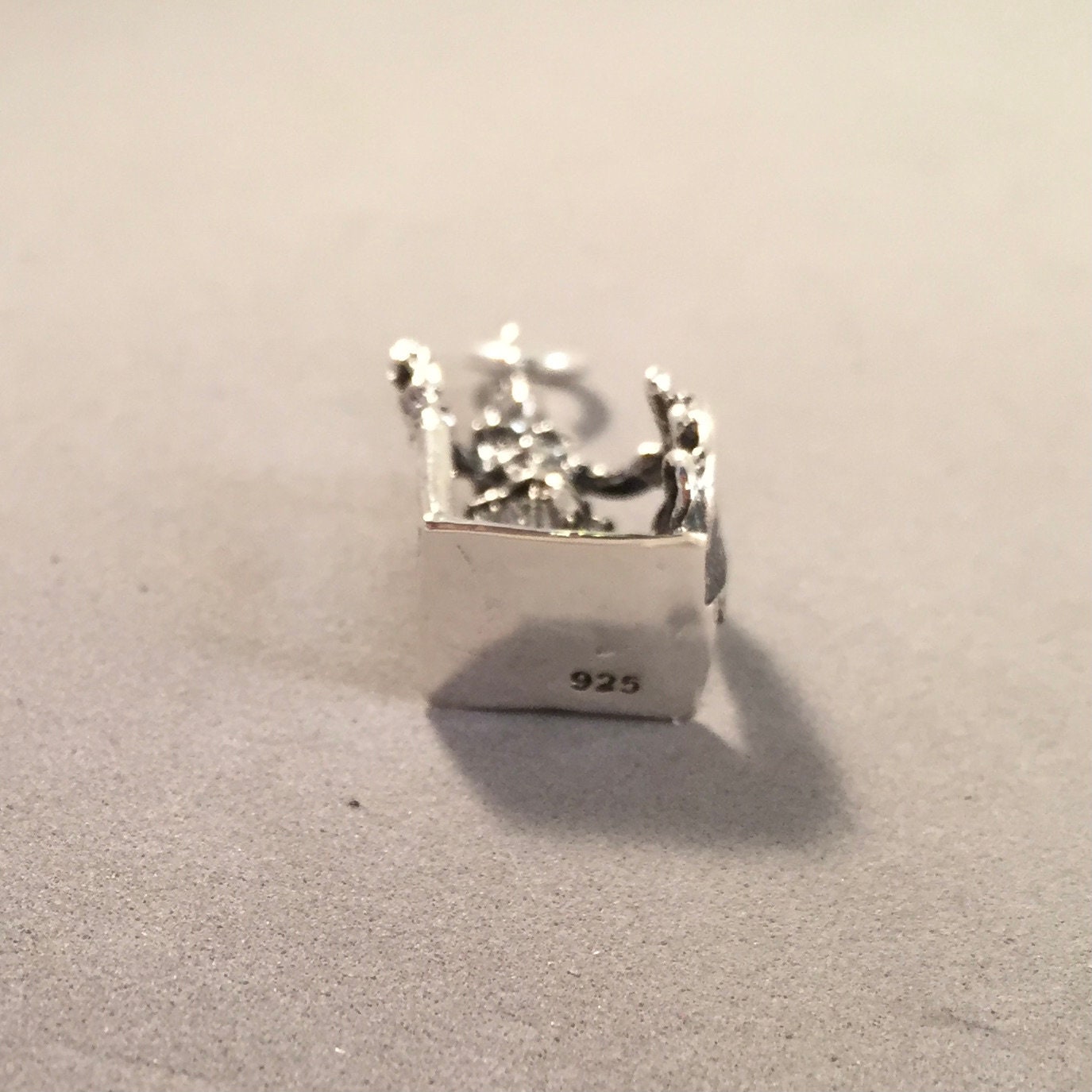 Sterling 925 silver charm the grimoire charm pendant fits Pandora char –