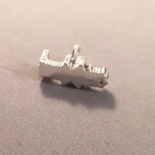 Load image into Gallery viewer, CANTERBURY CATHEDRAL .925 Sterling Silver 3-D Charm Pendant United Kingdom Church England British Kent Souvenir tb39