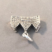 Load image into Gallery viewer, ROMER FRANKFURT .925 Sterling Silver Charm Pendant Europe Germany City Hall Souvenir tg08