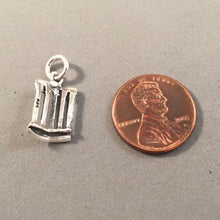 Load image into Gallery viewer, CORINTH RUINS .925 Sterling Silver 3-D Charm Pendant Columns Athens Greece Greek Roman Rome Athens tk06