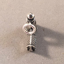 Load image into Gallery viewer, HECETA HEAD LIGHTHOUSE .925 Sterling Silver Charm Pendant Oregon Coast Beach Pacific Ocean Florence nw26