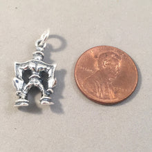 Load image into Gallery viewer, HANS HUMMEL .925 Sterling Silver 3-D Charm Pendant Hamburg Europe Germany Water Carrier Statue tg06