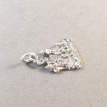 Load image into Gallery viewer, SCHLOSS NEUSCHWANSTEIN .925 Sterling Silver 3-D Charm Pendant Europe Castle Fussen Germany Fairytale Bavaria Munich tg13