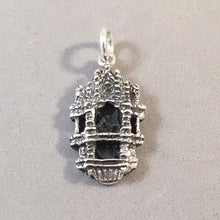 Load image into Gallery viewer, GLOCKENSPIEL MUNCHEN .925 Sterling Silver 3-D Charm Pendant Europe Germany Munich Clock Marienplatz tg03