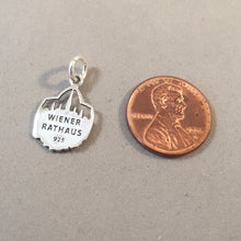 Load image into Gallery viewer, WEINER RATHAUS .925 Sterling Silver Charm Pendant Wien Vienna City Hall Austria Souvenir Europe ts19