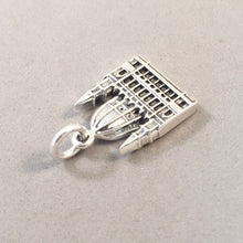 Load image into Gallery viewer, ORSZAGHAZ Budapest .925 Sterling Silver Charm Pendant Parliament Building Hungary Europe Souvenir te02