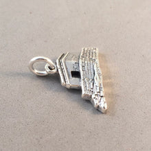 Load image into Gallery viewer, TULUM .925 Sterling Silver Charm Pendant Temple of Wind Viento Riviera Maya Ruins Mexico Souvenir Travel tm04