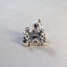 Load image into Gallery viewer, FONTANA DEL MORO .925 Sterling Silver 3-D Charm Pendant Europe Rome Italy Fountain of the Moor Piazza Navona Landmark Souvenir ti55