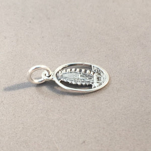 WEINER RIESENRAD .925 Sterling Silver Charm Pendant Ferris Wheel Wien Vienna Austria Big Eye London Souvenir Europe ts28